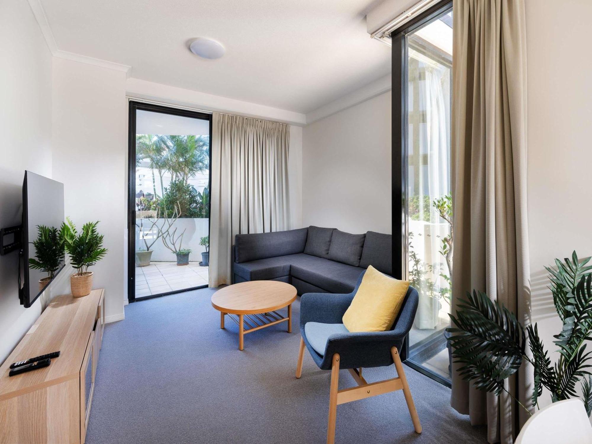 Two-Bedroom Apartment with Garden View