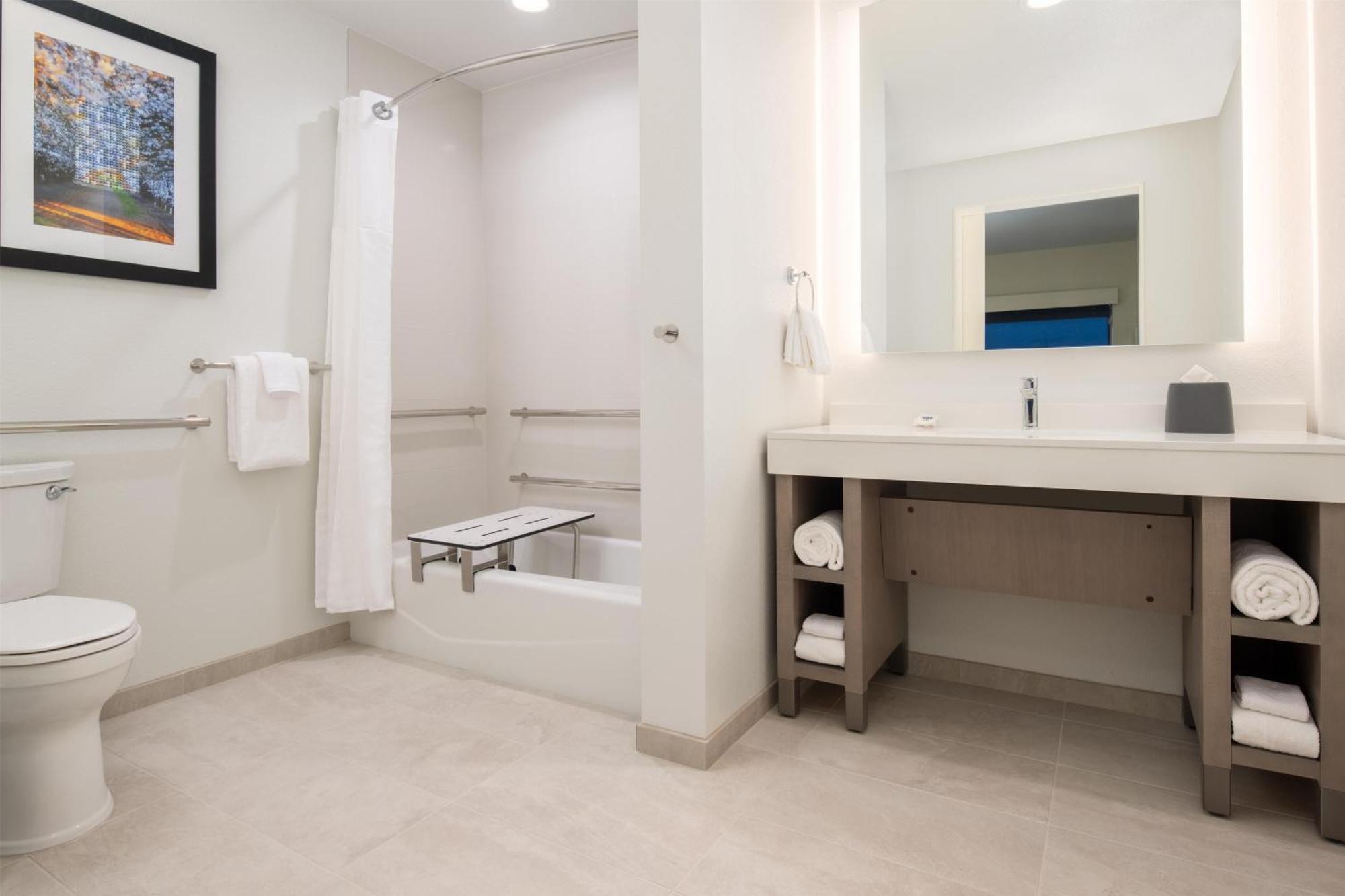 One-Bedroom Queen Suite with Sofa Bed - Accessible Tub