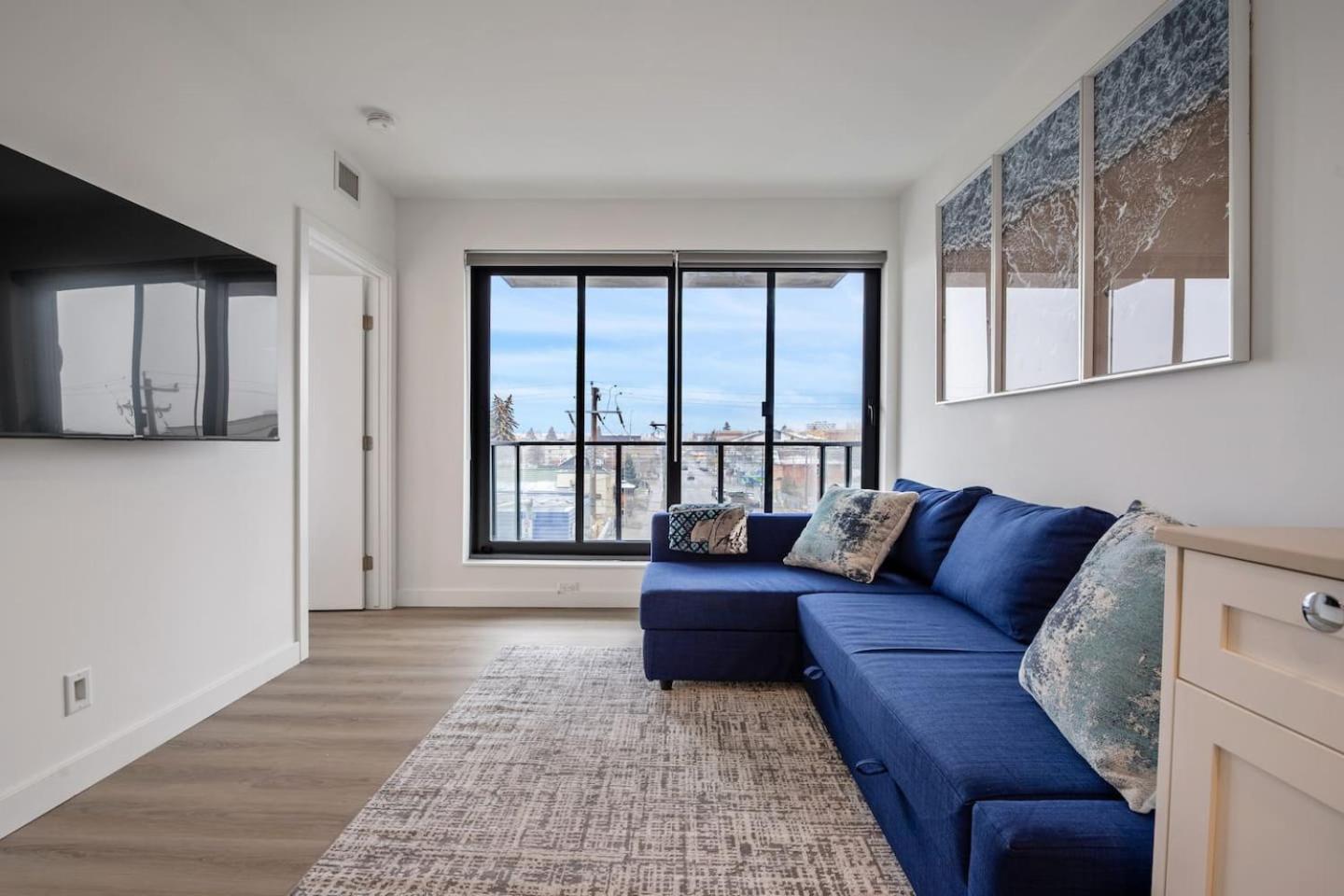 Two-Bedroom Apartment with Balcony