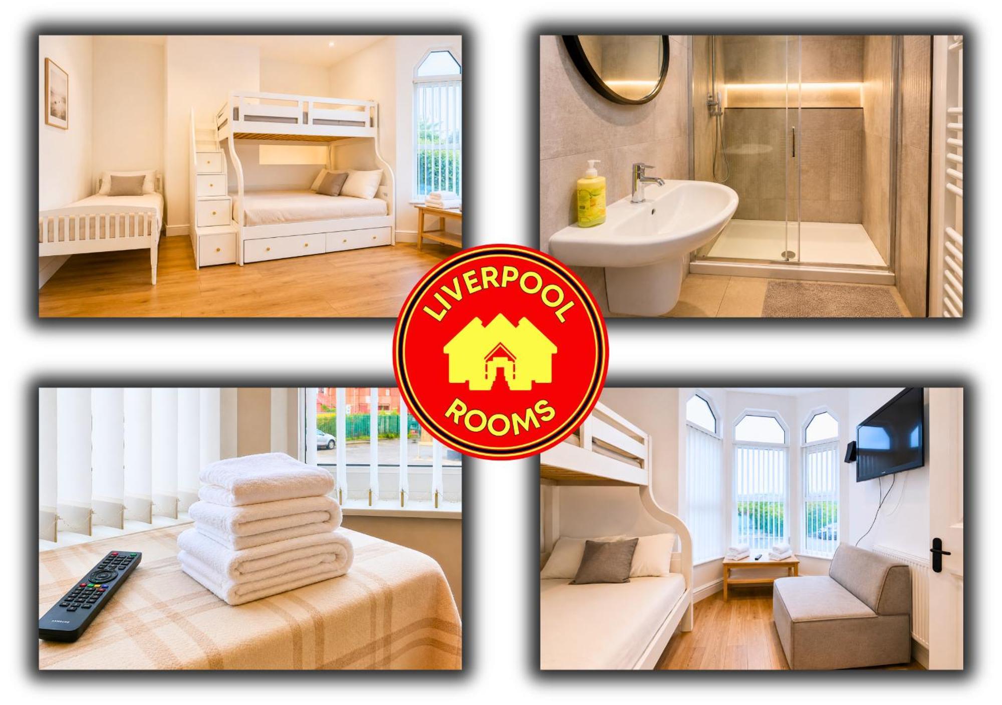 Kop View 4 | Steps to Anfield, sleeps 4 Ensuite