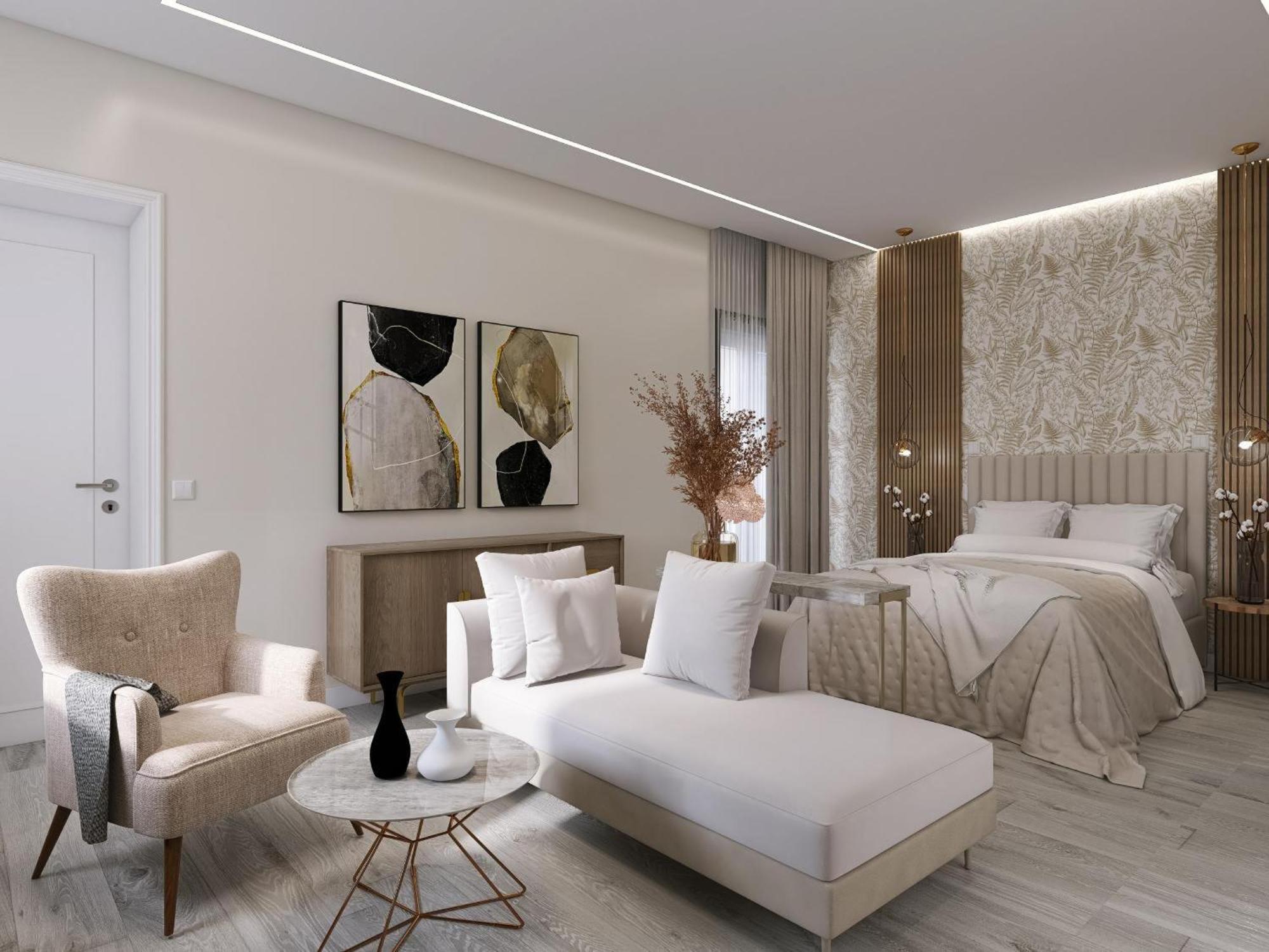 Two-Bedroom Deluxe Apartment with Balcony