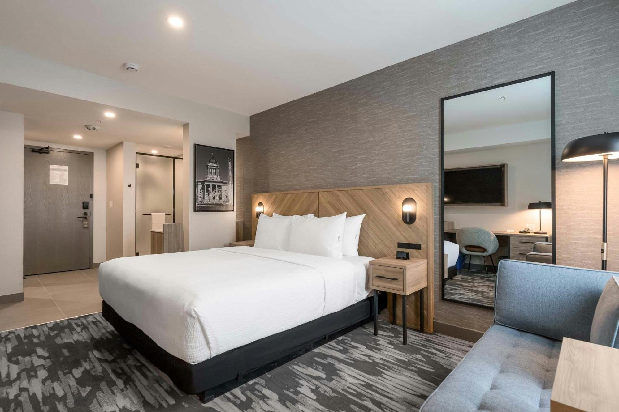 Standard Room, 1 King Bed, Euro Bathroom