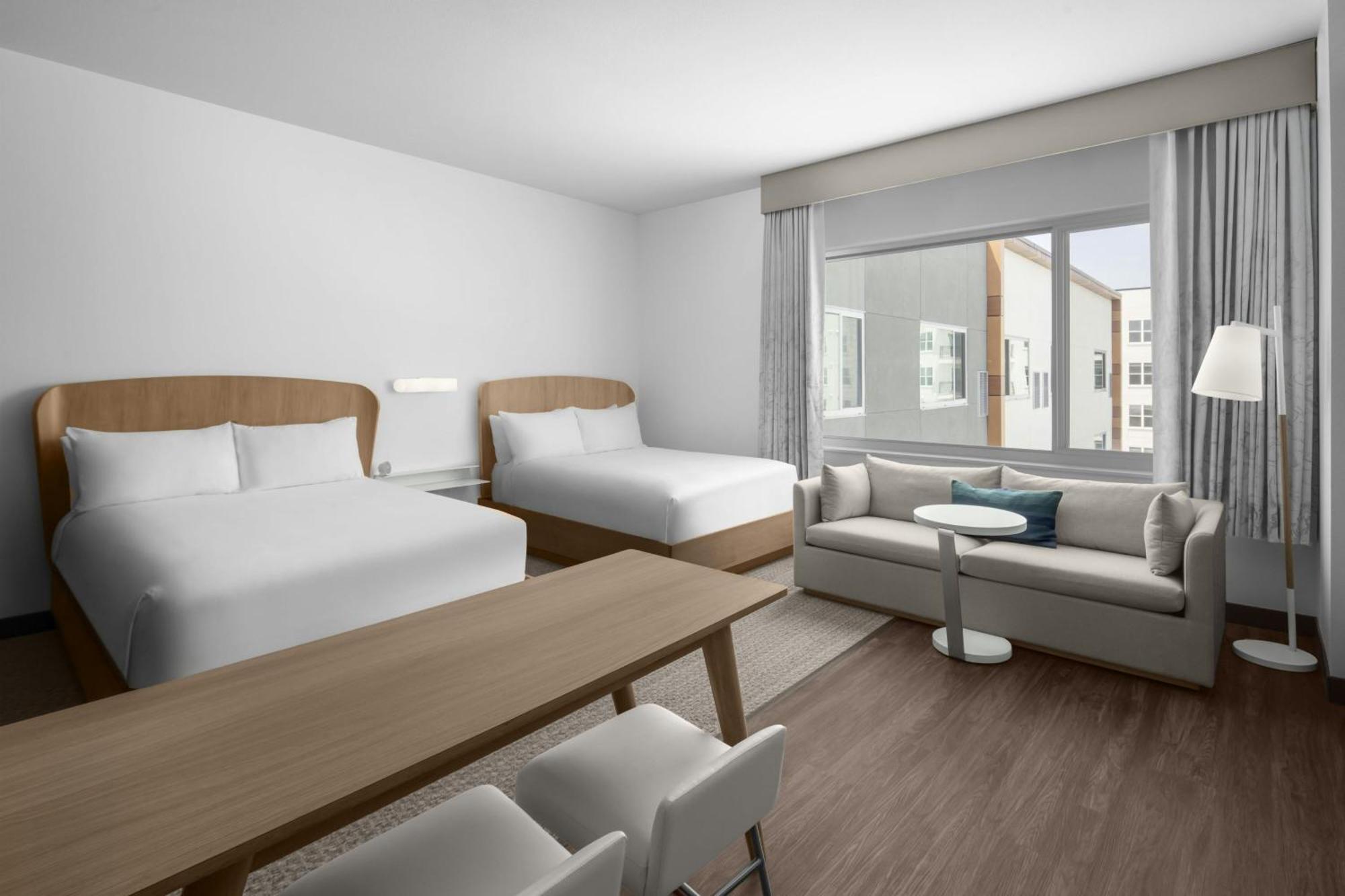 Queen Studio Suite with Two Queen Beds