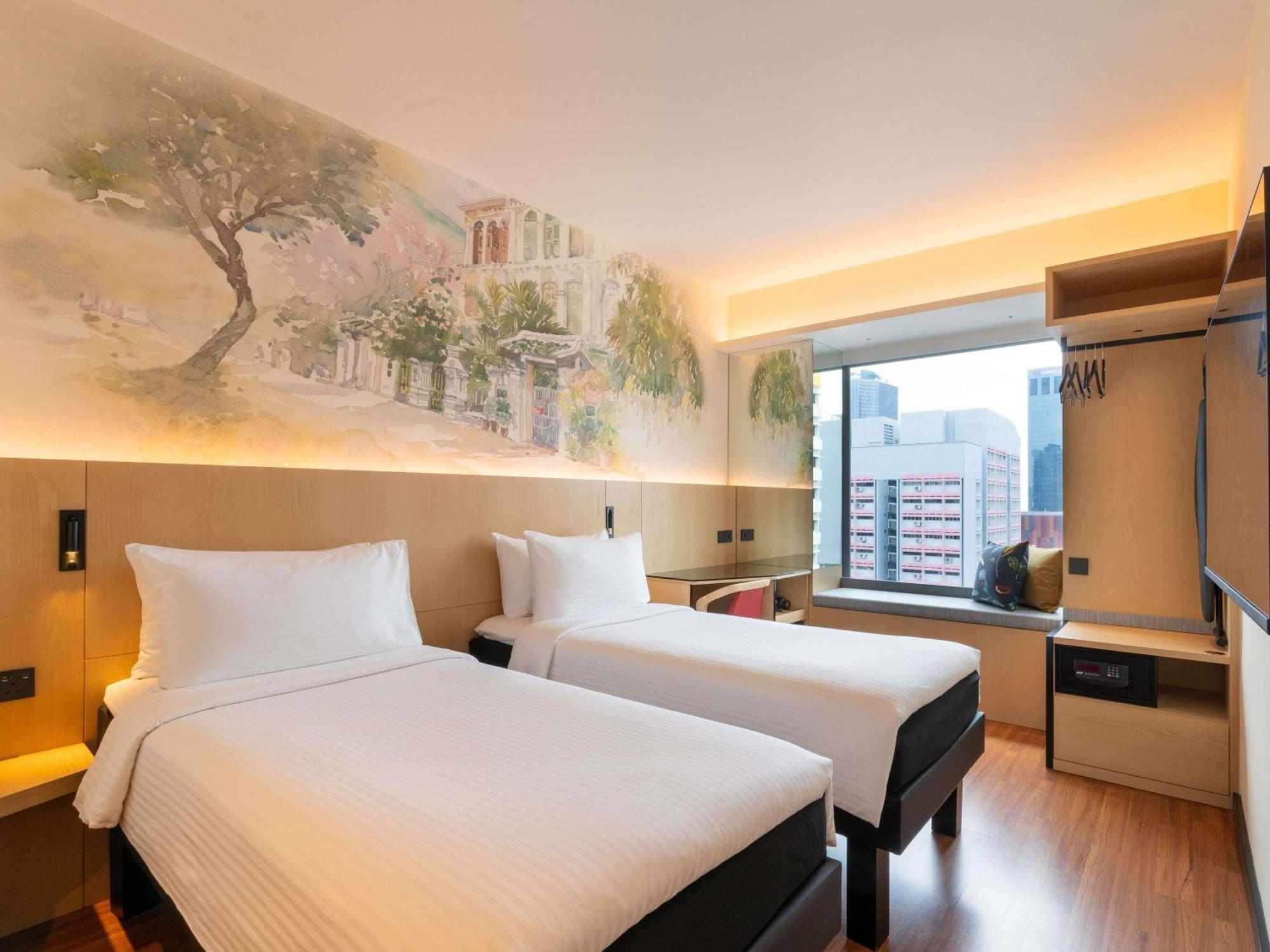 Deluxe Twin Room, 2 Single Beds, High Floor, Free Minibar