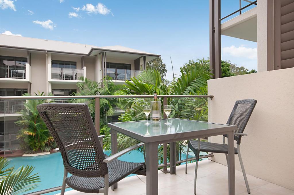 Studio with Pool View