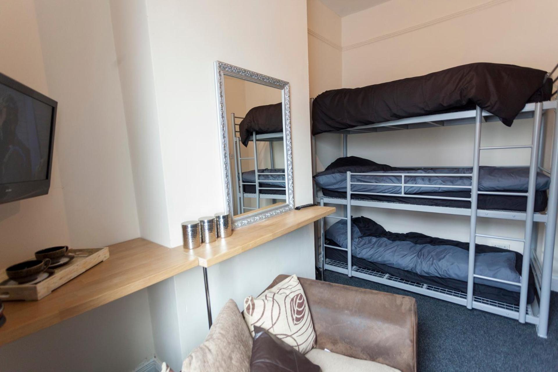 Family Room with Shared Bathroom