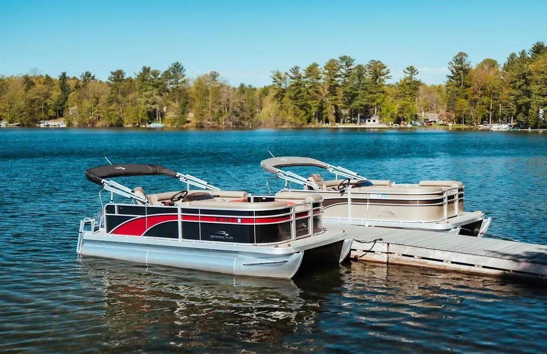 Scenic Spider Lake Beach Resort Pontoon Rentals-1