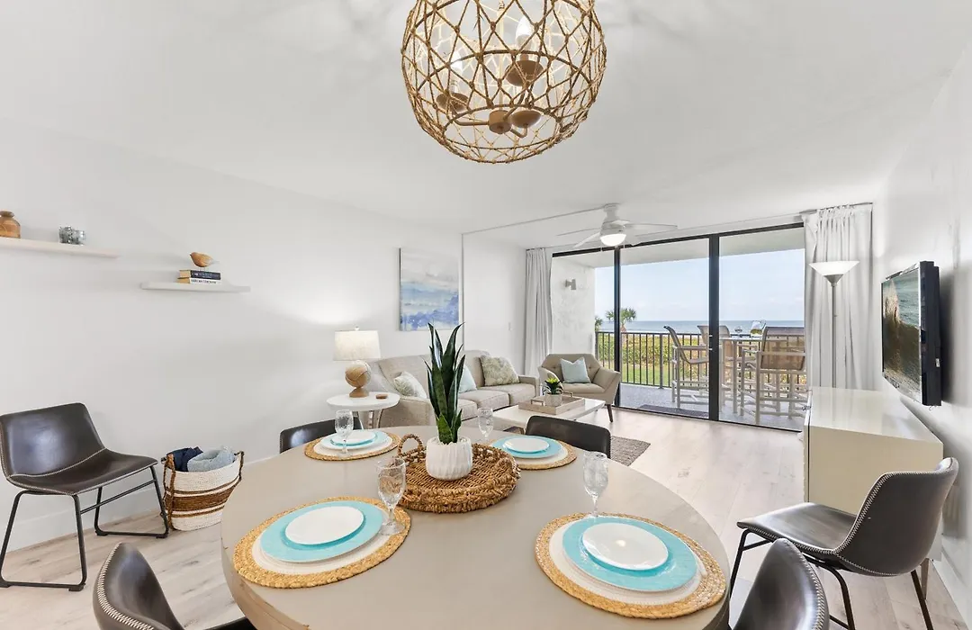 Cape Winds - Oceanfront Pool, Tennis & Sauna Condos Near Port Canaveral-1