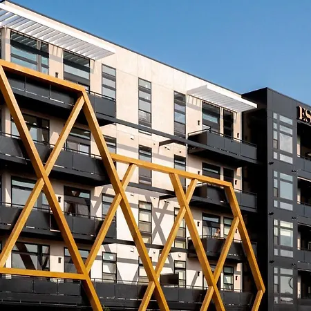 Skyline Blue Modern Loft - Zuni Lofts-3