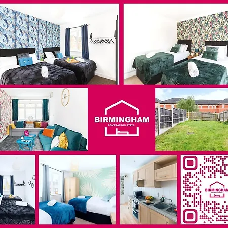 B18 Hockley-5 Bedroom Townhouse - 9 Beds, 2 Bathroomss With Driveway-2