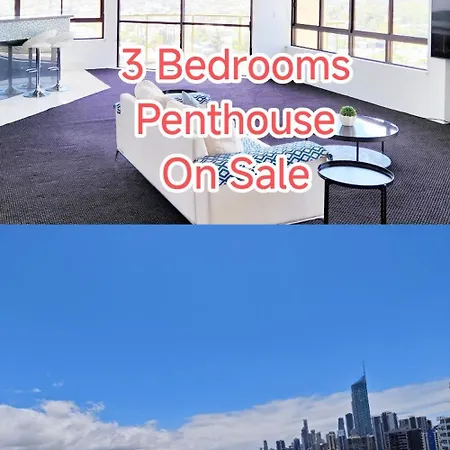 Penthouse In Surfers Hawaiian Holiday Apartments-2
