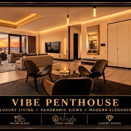 Luxury 4000 Sqft Penthouse At Palms Place 56 Floor-2