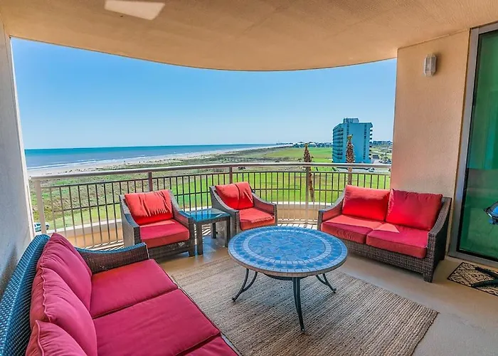 Palisade Palms Oceanfront Condo & 5-Star Amenities Galveston
