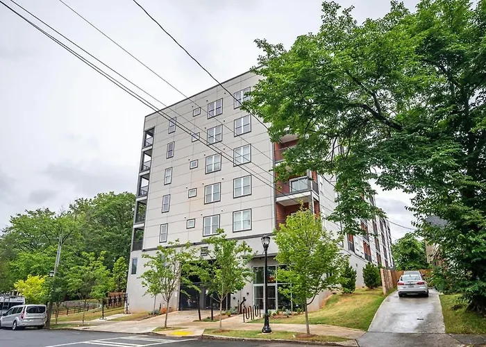 Downtown New-Built Roof-Top Balcony City View 525Pkwy502 Atlanta