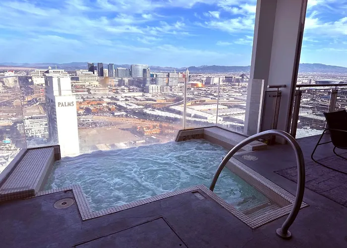 Luxury 4000 Sqft Penthouse At Palms Place 56 Floor Las Vegas