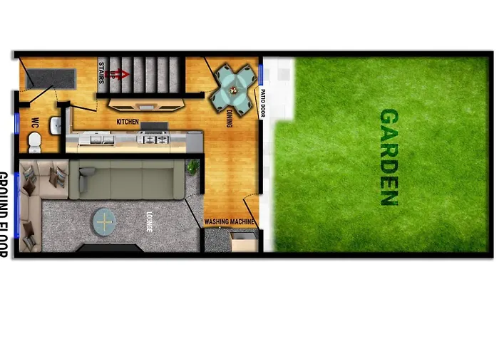 B18 Hockley-5 Bedroom Townhouse - 9 Beds, 2 Bathroomss With Driveway Birmingham