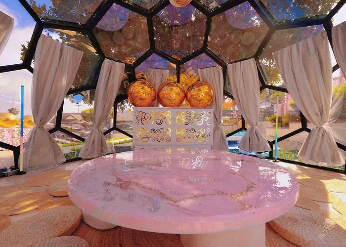 Pink Luxe Spa Retreat In San Diego, Private Rooms With Shared Kitchen And Pool