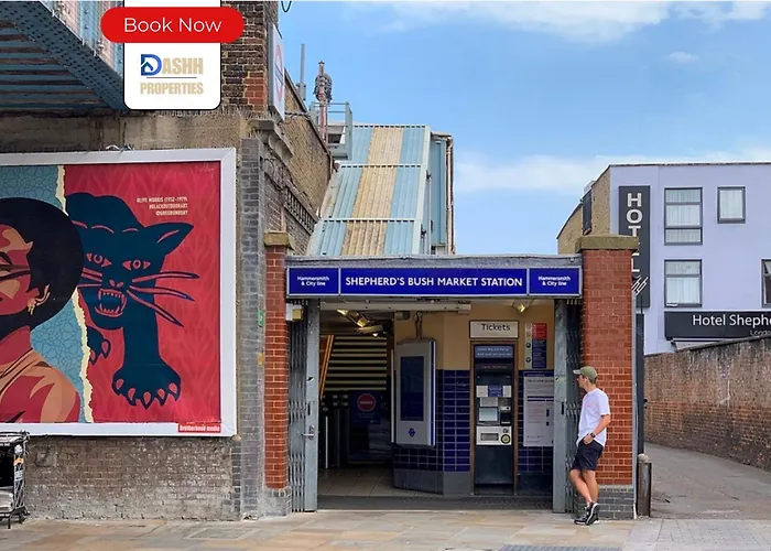 Two Bedroom Apartment By Dashh Properties Short Lets & Serviced Accommodation In Shepherds Bush With Free Wifi London