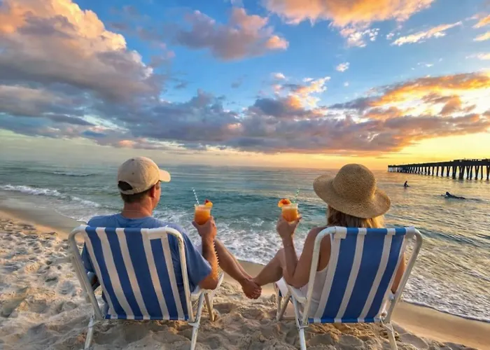Amazing Sunsets Steps To Pier Park Heated Pool Hot Tub Aparthotel Panama City Beach