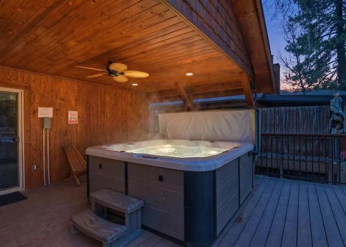 Elk Lodge Hot Tub Game Room Big Bear Lake