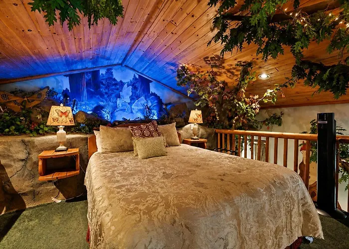 Castle Wood Theme Cottages- Couples Only Big Bear Lake