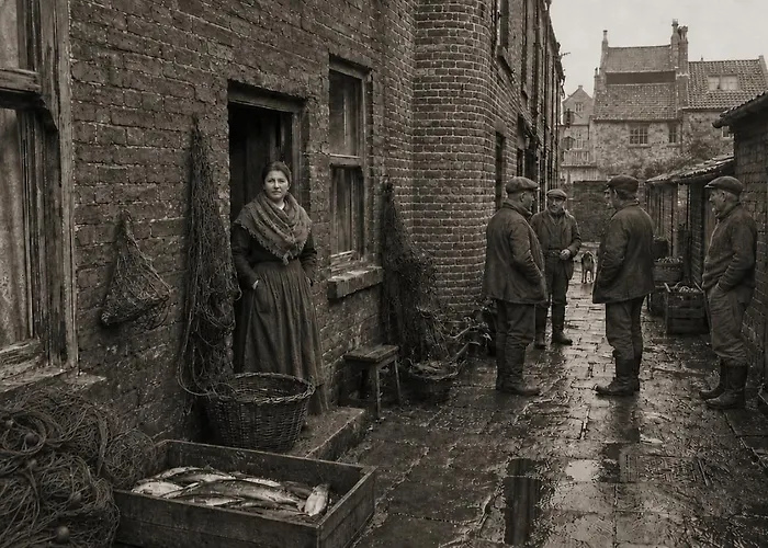 Endeavour Cottage Whitby Quiet Old Yard Fishermans Cottage